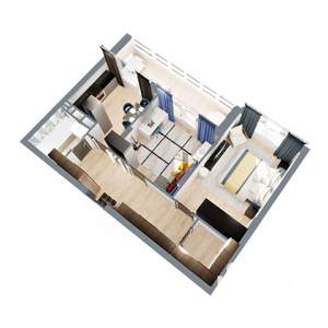 2-к квартира, вторичка, 57м2, 17/17 этаж