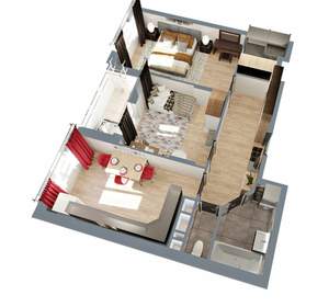 2-к квартира, вторичка, 59м2, 5/17 этаж