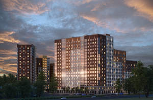 2-к квартира, вторичка, 56м2, 7/17 этаж