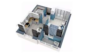 1-к квартира, строящийся дом, 40м2, 14/17 этаж