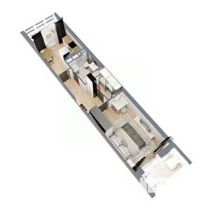 1-к квартира, вторичка, 40м2, 16/17 этаж