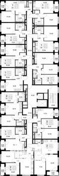 2-к квартира, вторичка, 51м2, 8/17 этаж