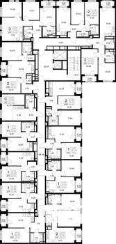 2-к квартира, вторичка, 51м2, 3/17 этаж