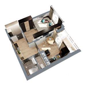 1-к квартира, вторичка, 39м2, 14/17 этаж