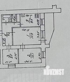3-к квартира, вторичка, 61м2, 8/12 этаж