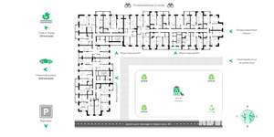 1-к квартира, вторичка, 49м2, 12/17 этаж
