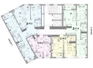 1-к квартира, вторичка, 33м2, 10/17 этаж