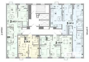 1-к квартира, вторичка, 34м2, 2/16 этаж