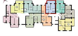 1-к квартира, вторичка, 55м2, 7/8 этаж