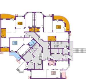 2-к квартира, вторичка, 69м2, 1/17 этаж