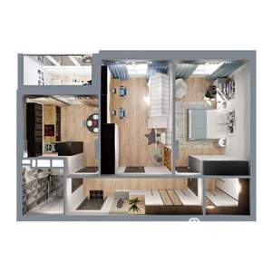 2-к квартира, вторичка, 59м2, 5/17 этаж