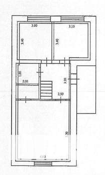 3-к квартира, вторичка, 109м2, 2/2 этаж