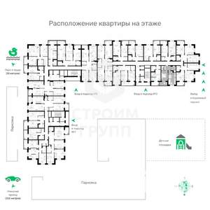 1-к квартира, вторичка, 49м2, 2/17 этаж