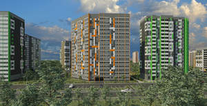 1-к квартира, строящийся дом, 38м2, 16/17 этаж