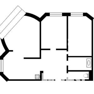 3-к квартира, вторичка, 54м2, 4/5 этаж