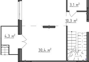 4-к квартира, вторичка, 99м2, 1/9 этаж