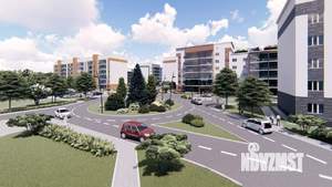 2-к квартира, строящийся дом, 59м2, 2/8 этаж