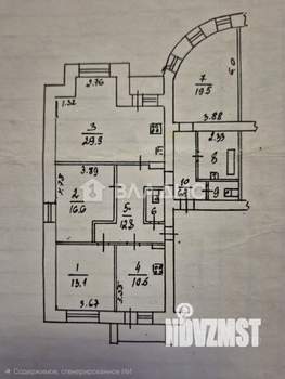4-к квартира, вторичка, 120м2, 9/9 этаж