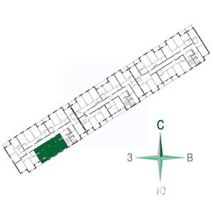 3-к квартира, вторичка, 79м2, 11/17 этаж