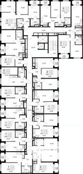 1-к квартира, вторичка, 34м2, 5/17 этаж