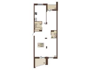 3-к квартира, вторичка, 96м2, 11/17 этаж