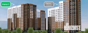 1-к квартира, вторичка, 49м2, 17/17 этаж
