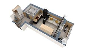Студия квартира, вторичка, 27м2, 16/17 этаж