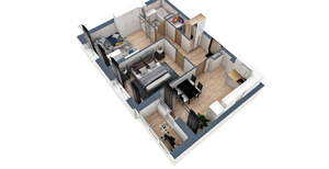 2-к квартира, вторичка, 58м2, 16/17 этаж