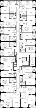 2-к квартира, вторичка, 45м2, 7/17 этаж