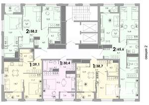 1-к квартира, вторичка, 30м2, 14/17 этаж