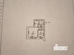 1-к квартира, вторичка, 53м2, 4/6 этаж