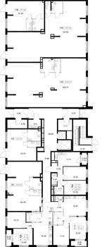 2-к квартира, вторичка, 51м2, 1/17 этаж