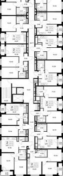 2-к квартира, вторичка, 46м2, 4/17 этаж