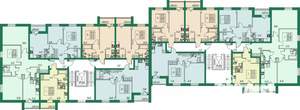 3-к квартира, строящийся дом, 84м2, 3/8 этаж