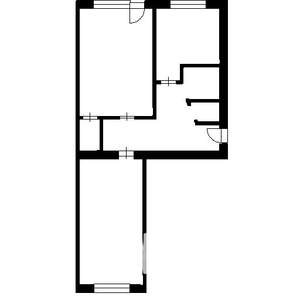 2-к квартира, вторичка, 46м2, 4/5 этаж