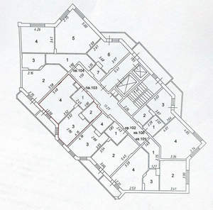 1-к квартира, сданный дом, 38м2, 9/12 этаж