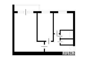 2-к квартира, вторичка, 49м2, 3/9 этаж